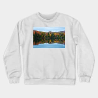 Autumn Color on Colton Pond, Vermont Crewneck Sweatshirt